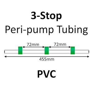 Three Stop, PVC, 1.85mm, Green-Green-Green 12/pk [21-1125] LARGE