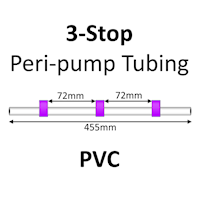 Three Stop, PVC, 2.06mm, Purple-Purple-Purple 12/pk [21-1126] MAIN