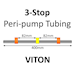 Three Stop, Viton, 0.51mm, Orange-Yellow-Orange , 12/pk[21-1710] THUMBNAIL