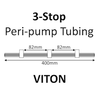 Three Stop, Viton, 1.02 mm, White-White-White, 12/pk [21-1716] MAIN