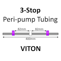 Three Stop, Viton, 2.79mm, Purple-White-Purple 12/pk [21-1729] MAIN