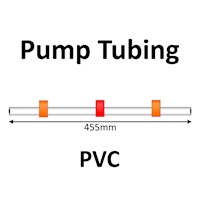 Three Stop, PVC, 0.03 mL/min, Orange-Red-Orange for Segmented Flow Analyzers 12/pk [21-4102] MAIN