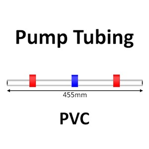 Three Stop, PVC, 0.06 mL/min, Red-Blue-Red for Segmented Flow Analyzers 12/pk [21-4105] LARGE