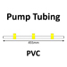 Three Stop, PVC, 1.20 mL/min, Yellow-Yellow-Yellow for Segmented Flow Analyzers 12/pk [21-4121] THUMBNAIL