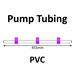 Three Stop, PVC, 2.50 mL/min, Purple-Purple-Purple for Segmented Flow Analyzers 12/pk [21-4126] THUMBNAIL
