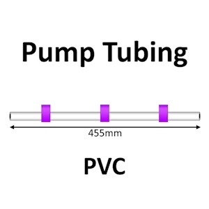 Three Stop, PVC, 2.50 mL/min, Purple-Purple-Purple for Segmented Flow Analyzers 12/pk [21-4126] LARGE