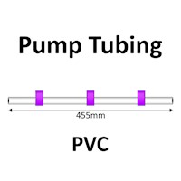 Three Stop, PVC, 2.50 mL/min, Purple-Purple-Purple for Segmented Flow Analyzers 12/pk [21-4126] MAIN