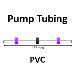 Three Stop, PVC, 2.90 mL/min, Purple-Black-Purple for Segmented Flow Analyzers 12/pk [21-4127] LARGE
