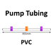 Three Stop, PVC, 3.40 mL/min, Purple-Orange-Purple for Segmented Flow Analyzers 12/pk [21-4128] THUMBNAIL