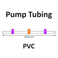 Three Stop, PVC, 3.40 mL/min, Purple-Orange-Purple for Segmented Flow Analyzers 12/pk [21-4128] MAIN