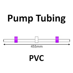 Three Stop, PVC, 3.90 mL/min, Purple-White-Purple for Segmented Flow Analyzers 12/pk [21-4129] LARGE