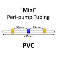 Mini Peri-Pump Tubing, PVC, 3-Stop, 0.25mm, Orange-Blue-Orange 12/pk [22-1103] MAIN