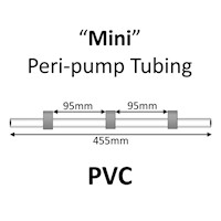 Mini Peri-Pump Tubing, PVC, 3-Stop, 1.30mm, Grey-Grey-Grey 12/pk [22-1120] MAIN