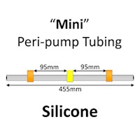 Mini Peri-pump Tubing, Silicone, 3-Stop, 0.51mm, Orange-Yellow-Orange 6/pk  [22-1210] MAIN
