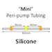 Mini Peri-pump Tubing, Silicone, 3-Stop, 0.51mm, Orange-Yellow-Orange 6/pk  [22-1210] THUMBNAIL