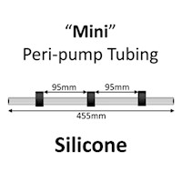 Mini Peri-pump Tubing, Silicone, 3-Stop, 0.76mm, Black-Black-Black 6/pk [22-1213] MAIN