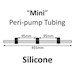 Mini Peri-pump Tubing, Silicone, 3-Stop, 0.76mm, Black-Black-Black 6/pk [22-1213] THUMBNAIL