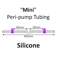 Mini Peri-pump Tubing, Silicone, 3-Stop, 2.79mm, Purple-White-Purple 6/pk [22-1229] MAIN
