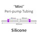 Mini Peri-pump Tubing, Silicone, 3-Stop, 2.79mm, Purple-White-Purple 6/pk [22-1229] THUMBNAIL