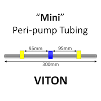 Mini Peri-Pump Tubing, VITON, 3-Stop, 1.52mm, Yellow-Blue-Yellow 12/pk [22-1722] MAIN