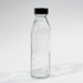 6oz glass flint prescription bottle with black phenolic cap. 48/case [50-11203] SWATCH