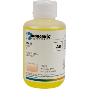 1,000 ppm Au in HCl [30-AAAU1] LARGE