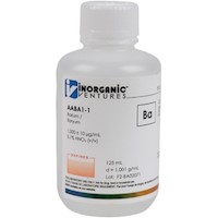 1,000 ppm Ba in HNO3 Acid [30-AABA1] MAIN