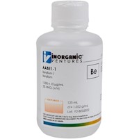 1,000 ppm Be in HNO3 Acid [30-AABE1] MAIN
