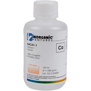1,000 ppm Ca in HNO3 Acid [30-AACA1] LARGE
