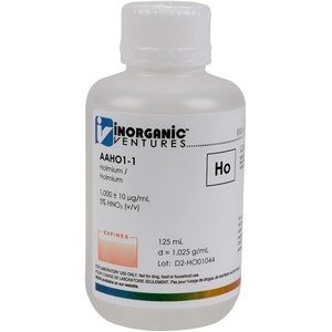 1,000 ppm Ho in HNO3 Acid [30-AAHO1] LARGE