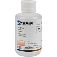 1,000 ppm Rb in HNO3 Acid [30-AARB1] MAIN