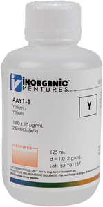 1,000 ppm Y in HNO3 Acid [30-AAY1] MAIN