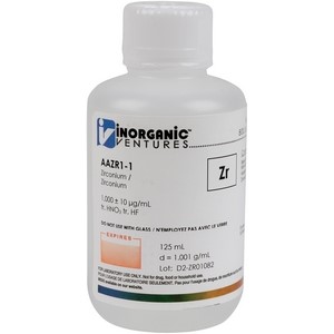 1,000 ppm Zr in HNO3 Acid tr. HF [30-AAZR1] LARGE