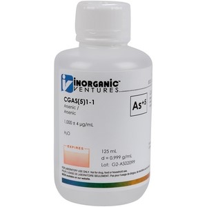 1,000 µg/mL Arsenic +5 [30-CGAS(5)1] LARGE