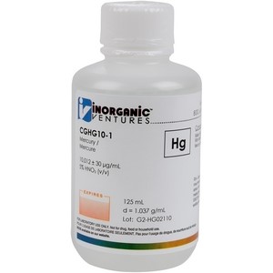 10,000 µg/mL Mercury [30-CGHG10] LARGE