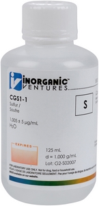 1,000 µg/mL Sulfur [30-CGS1] MAIN