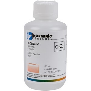 1000 ppm Chlorate in Water for IC [37-ICCLO31] LARGE