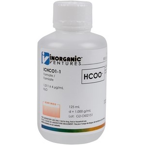 1000 ppm Formate in Water for IC [37-ICHCO1] LARGE