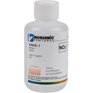 1000 ppm Nitrate in Water for IC [37-ICNO31] LARGE