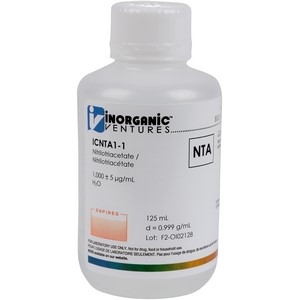 1000 ppm Nitrilotriacetate in Water for IC [37-ICNTA1] LARGE