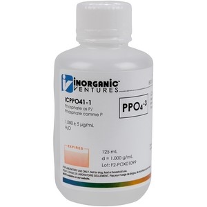1000 ppm Phosphate as P in Water for IC [37-ICPPO41] LARGE