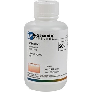 1000 ppm Succinate in Water for IC [37-ICSCC1] LARGE