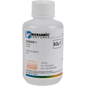 10,000 ppm Sulfate in Water for IC [37-ICSO410] LARGE