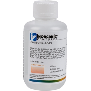 Trace Elements in Fresh Water [31-IV-STOCK-1643] MAIN
