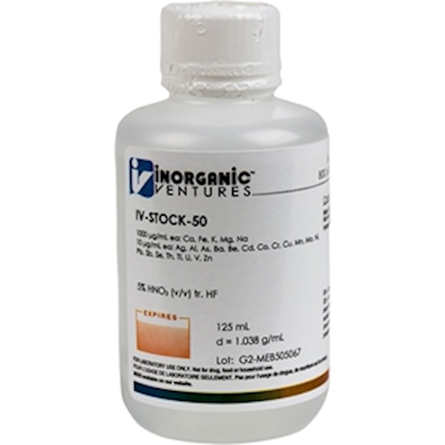 10 ppm 29 Element ICP Calibration/Quality Control Standard [31-IV-STOCK-21] MAIN