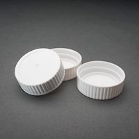 White Screw Cap for 50mL Digestion Vessel [50-8040W] MAIN