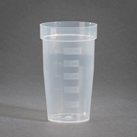 100 mL PP-H Flat bottom, Graduated, Titration Sample Beakers-Case of 450 [50-13009] MAIN