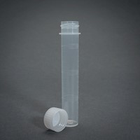 15mL Digestion Vessel, Flat Bottom, Graduated, w/ NATURAL Caps, PP-H, 1000/Pkg [50-8033] MAIN