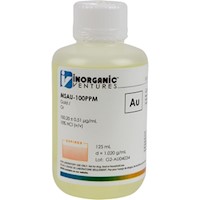 100 µg/mL Gold in dilute Hydrochloric Acid [30-MSAU-100PPM] MAIN