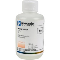 10 µg/mL Gold in dilute Hydrochloric Acid [30-MSAU-10PPM] MAIN
